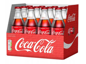 Napój COCA-COLA 330ml butelka bezzwrotna 12szt