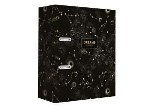 SEGREGATOR A4 75 2R DŹ MET DREAMS BLACK INTERDRUK