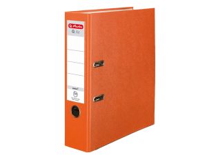 SEGREGATOR A4 8 CM POMARAŃCZOWY Q.FILE HERLITZ 