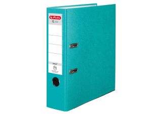 SEGREGATOR A4 8 CM PP TURKUS Q.FILE HERLITZ