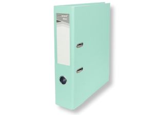 SEGREGATOR Z OKUCIEM A4 7,5CM PASTEL MIĘTOWY PENWO