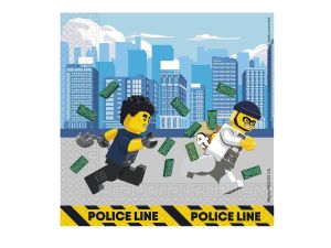 SERWETKI PAPIEROWE LEGO CITY 20SZT