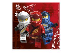 SERWETKI PAPIEROWE LEGO NINJAGO 20SZT