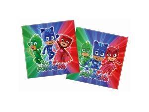 SERWETKI PAPIEROWE PJ MASKS 33X33 CM 20SZT GODAN