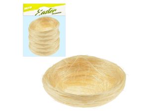 SIZAL GNIAZDO 5CM 6SZT NATURALNE 2221458 MFP