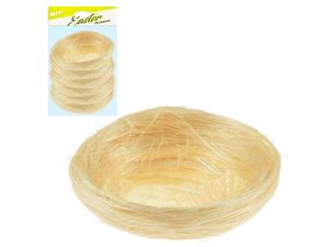 SIZAL GNIAZDO 7CM 6SZT NATURALNE 2221460 MFP