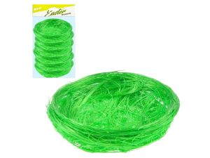 SIZAL GNIAZDO 7CM 6SZT ZIELONE 2221461 MFP