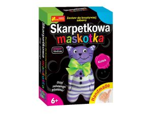 SKARPETKOWA MASKOTKA KOTEK RANOK