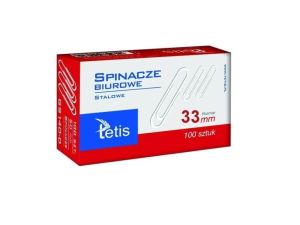 SPINACZE OKRĄGŁE 33MM 100 SZT. GS140-C TETIS