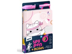 SPY NOTES FIOLETOWY + DŁUGOPIS UV 7510189 MFP