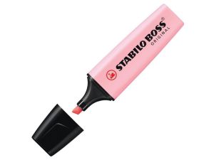 STABILO ZAKREŚLACZ BOSS PASTELOWY RÓŻOWY 70/129