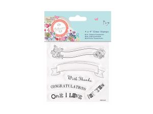 STEMPLE AKRYLOWE PAPERMANIA TEXT BANNERS