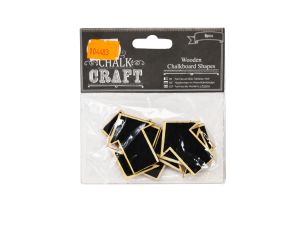 STRZAŁKI DREWNO CHALK CRAFT 8 SZT. CZARNE