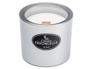 ŚWIECZKA GRANDE APPLE PIE SREBRNA 170G PAVONCELLA