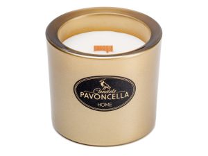 ŚWIECZKA GRANDE CLEMENTINE CUPCAKE ZŁOTA 170G PAVONCELLA