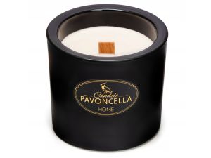 ŚWIECZKA ORANGE WITH SPICES CZARNA 170G PAVONCELLA