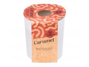 ŚWIECZKA SOJOWA CARMEL BIAŁA 130ML PAVONCELLA