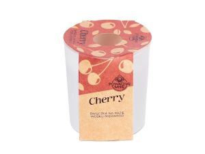 ŚWIECZKA SOJOWA CHERRY BIAŁA 130 ML PAVONCELLA