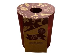 ŚWIECZKA SOJOWA HOT WINE CZERWONA 130ML PAVONCELLA