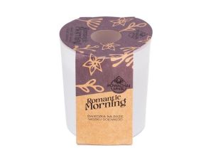 ŚWIECZKA SOJOWA ROMANTIC MORNING BIAŁA 130ML PAVONCELLA