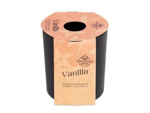 ŚWIECZKA SOJOWA VANILLA CZARNA 130ML PAVONCELLA