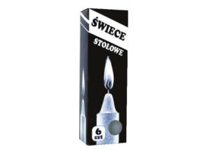 ŚWIECZKA STOŁOWA A'6 S1-6