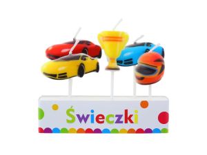 ŚWIECZKI PIKERY WYŚCIGI SAMOCHODOWE 
