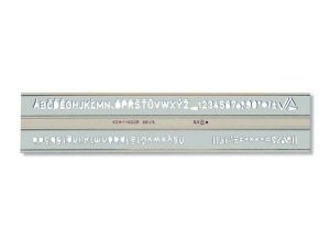 SZABLON 748006 CYFROWO-LITEROWY 0,50MM