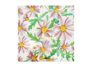 SZKICOWNIK 80K 21X21CM RÓŻOWE KWIATKI INCOOD
