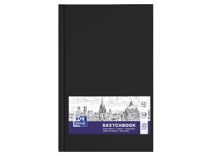 SZKICOWNIK OXFORD SZYTY 96K 100G CZARNY