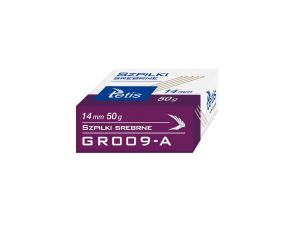 SZPILKI 14MM 50G TETIS KRAWIECKIE BIUROWE GR009-A