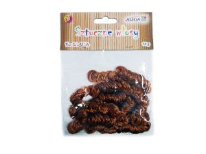 SZTUCZNE WŁOSY WLO-7721 BRĄZOWE 14G ALIGA