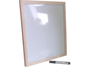 TABLICA MAGNETYCZNA SUCHOŚCIERALNA DREWNO 60X90 