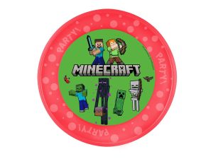 TALERZ WIELOKROTNEGO UŻYTKU 21CM MINECRAFT MOJANG