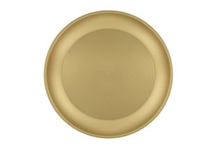 TALERZ WIELOKROTNEGO UŻYTKU ZŁOTY 21CM DECORATA