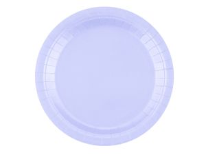TALERZYKI PAP JEDNOKOL LAWENDOWE 23CM 14SZT GODAN