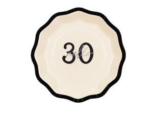 TALERZYKI PAPIER HELLO 30 MIX 18CM A'6 PARTYDECO