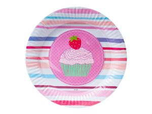 TALERZYKI PAPIEROWE BABECZKI 23CM 6SZT. GODAN