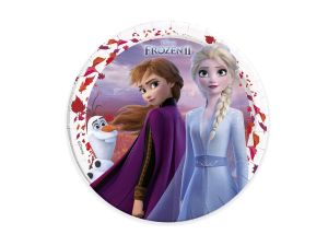 TALERZYKI PAPIEROWE FROZEN 2 23CM 8SZT