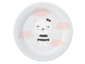 TALERZYKI PAPIEROWE LOVELY FRIENDS 18CM 6SZT GODAN