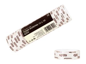 TAŚMA BIUROWA 12X10 1SŁUP - 12 SZTUK GRAND
