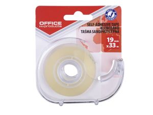 TAŚMA SAMOPRZYLEPNA BIUROWA OFFICE 19MMX33M