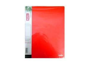 TECZKA 40 KOSZULEK CLEAR BOOK CZERWONA