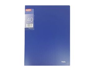 TECZKA 40 KOSZULEK CLEAR BOOK NIEBIESKA 1134/08