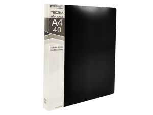 TECZKA A4 OFERTOWA CZARNA A4-40BK PSH