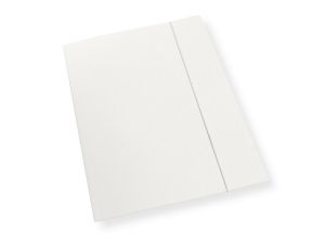 TECZKA A4 WF-1 Z GUMKĄ BIAŁA 300GSM PSH A'10
