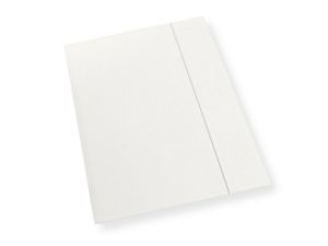 TECZKA A4 WF-3 Z GUMKĄ BIAŁA 350GSM PSH A'10