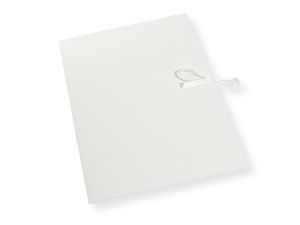 TECZKA A4 WIĄZANA WF-2 BIAŁA 300GSM PSH A'10