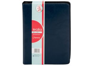 TECZKA A5 723 GRANATOWA BLOK W LINIA ANTRA