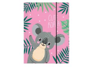 TECZKA Z GUMKĄ A4 KOALA 10 DERFORM